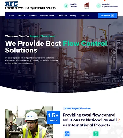 RFC client website homepage 